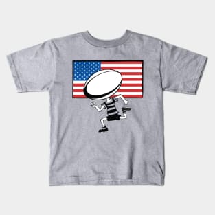 Rugby Kid USA Fan Kids T-Shirt